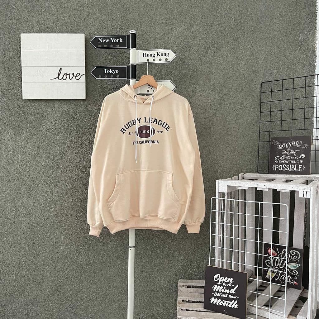 Nara Grosir - XXL Rugby League Sweater l Sweater Pria dan Wanita