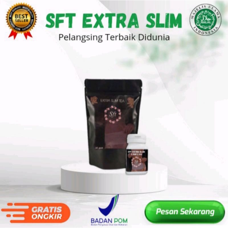 [TERLARIS]SFT EXTRA SLIM|PELANGSING BADAN|SFT EXTRA SLIM 1DAY 1KG|PELANGSING BADAN ALAMI|PELANGSING 
