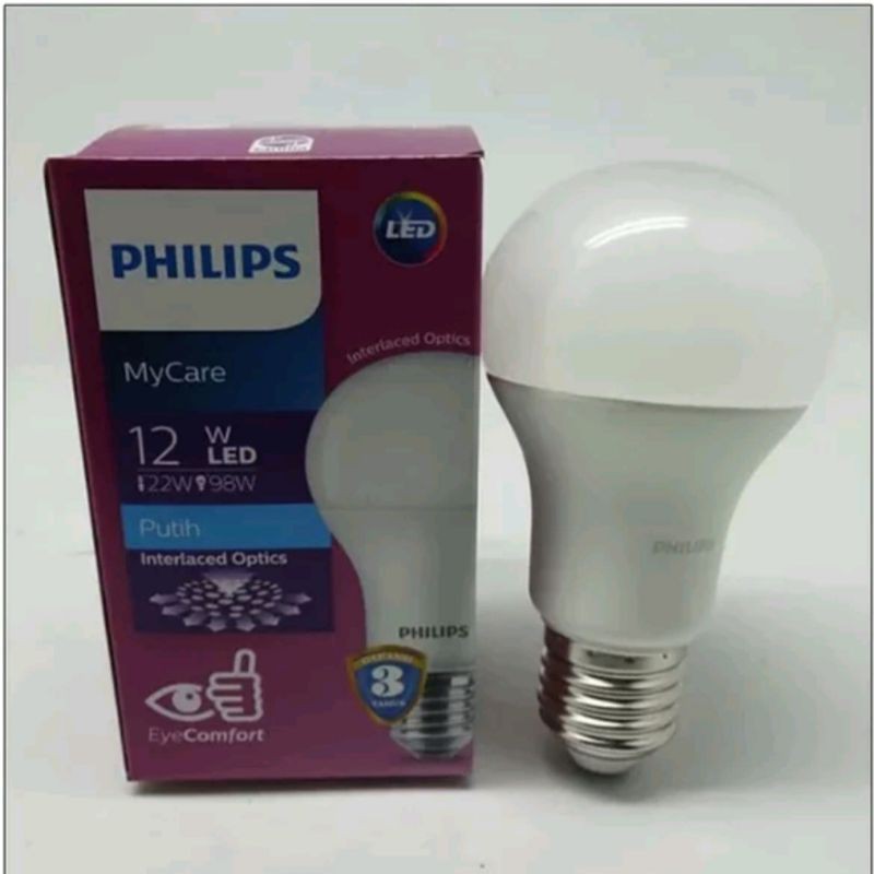 lampu bohlam 12 WATT PHILIPS LED BULB