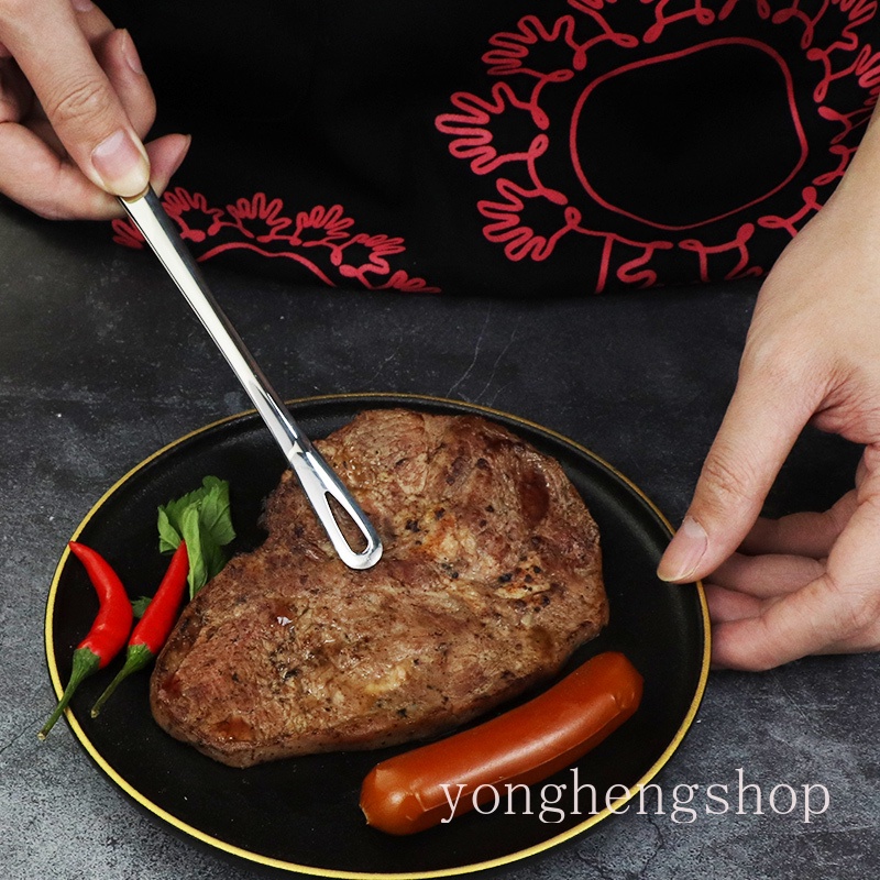 Alat Penjepit Makanan Ikan Goreng Steak Bbq Bahan Stainless Steel Gaya Jepang Untuk Dapur