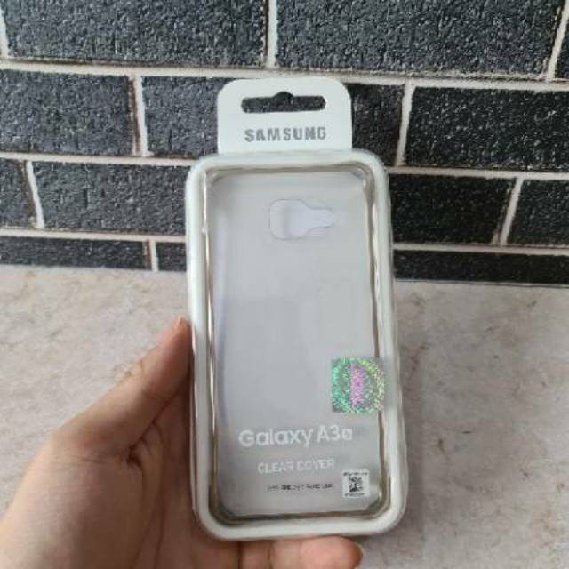 CASE CLEAR COVER SAMSUNG GALAXY A3 2016 RESMI ORIGINAL SEIN