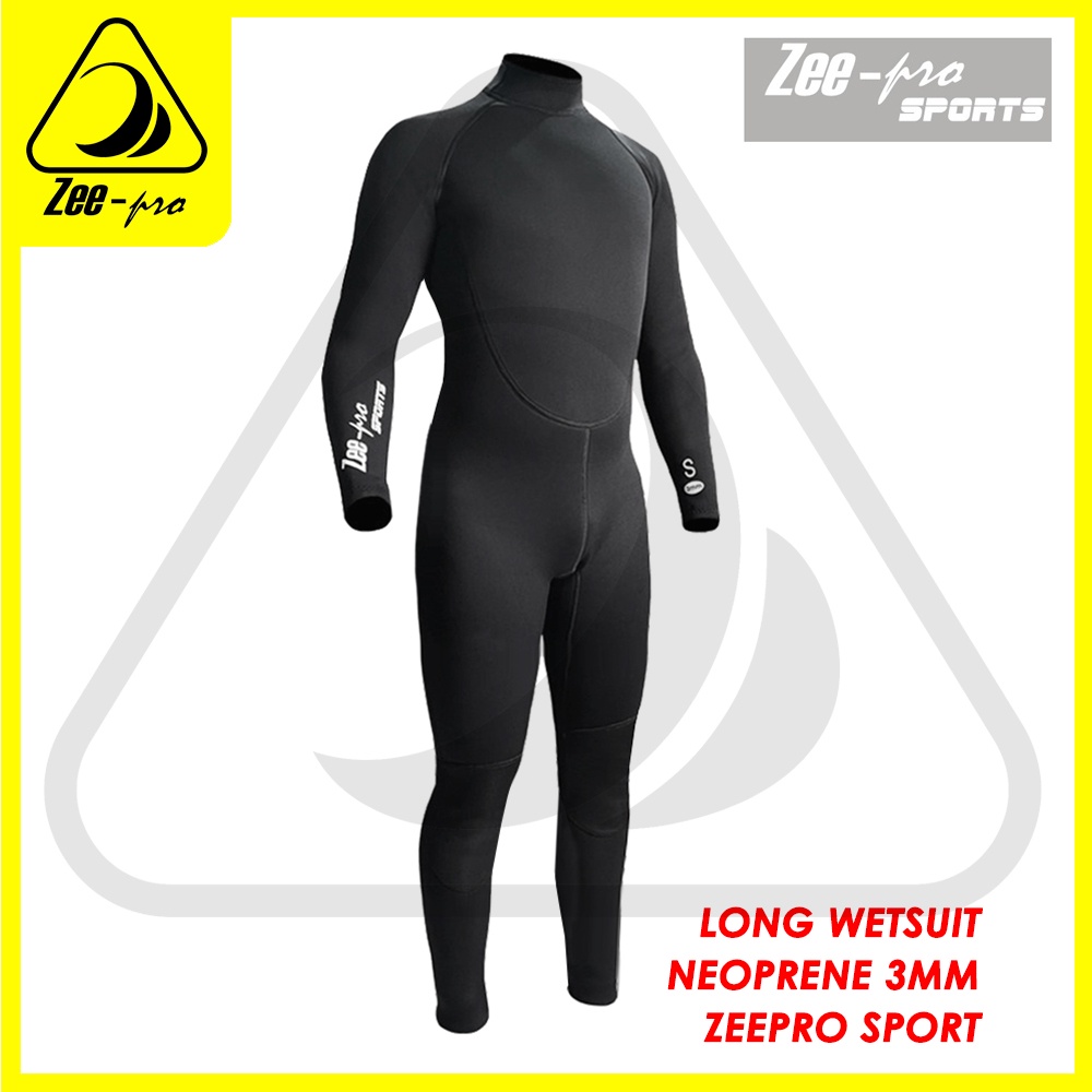 Long Wetsuit Zeepro 3MM Diving Baju Selam Panjang Snorkeling Scuba Not Cressi Morea Dive Suit Stretc