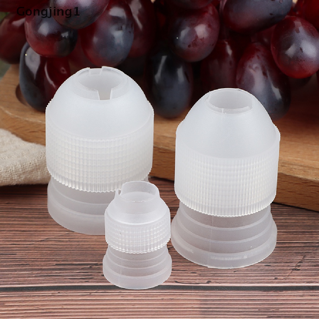 Gongjing1 Adaptor Spuit Piping Bag Ukuran Kecilmediumbesar Untuk Dekorasi Kuepastry
