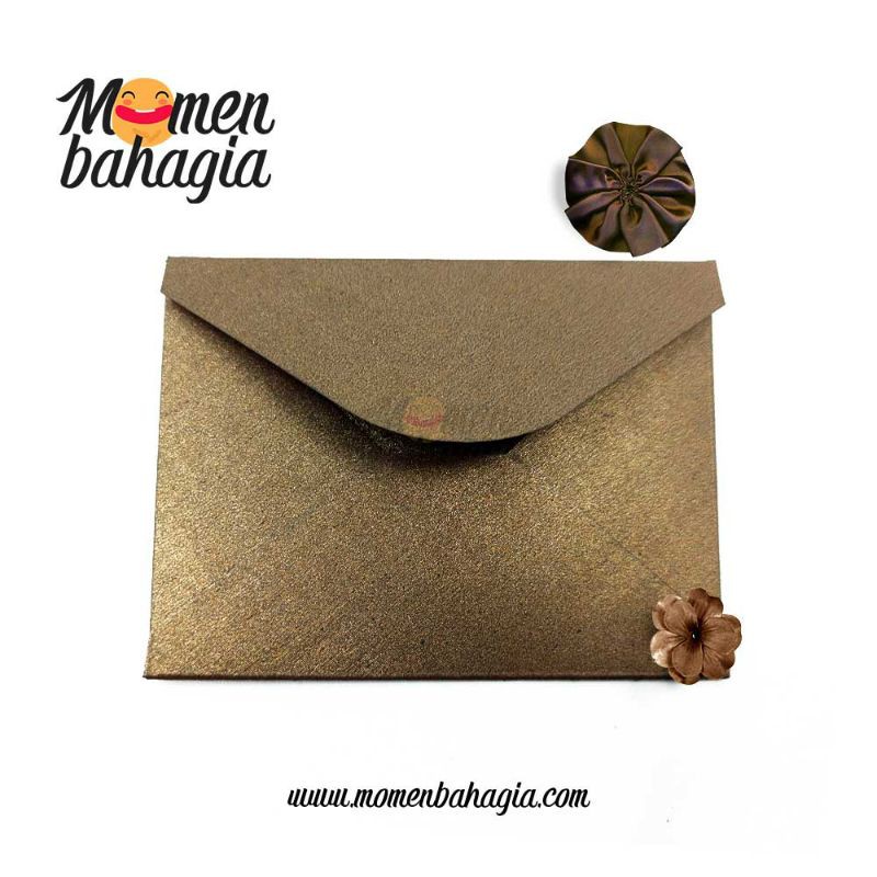 

Amplop Mini Amplop A7 Ivy Brown isi 10
