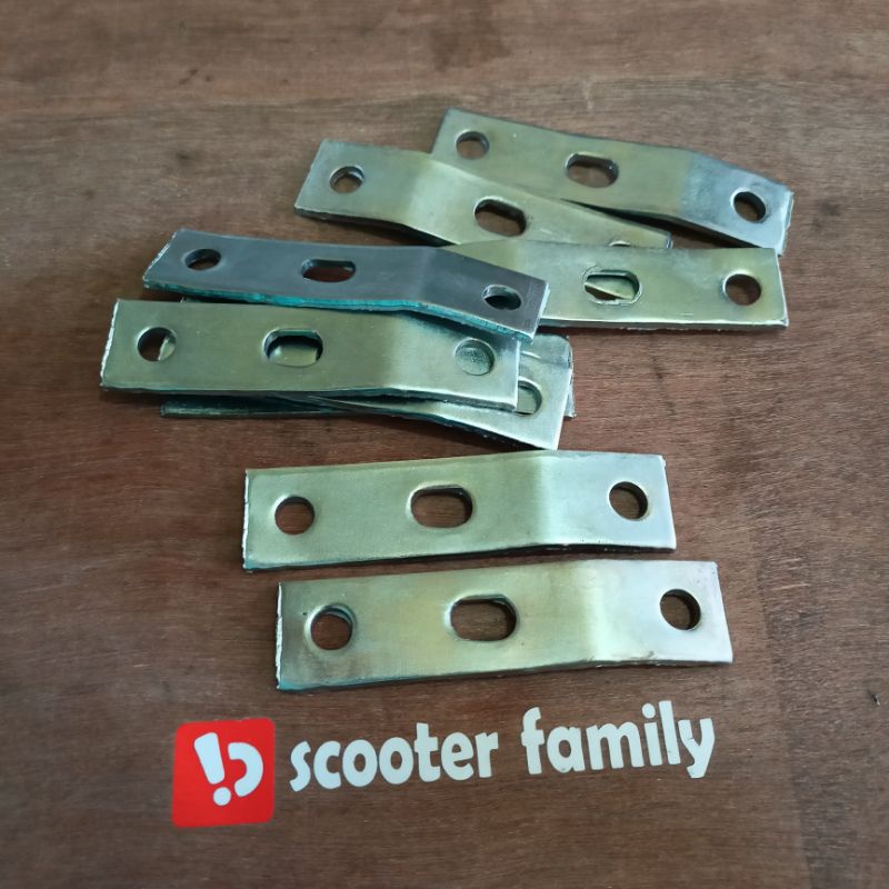 Plat dudukan spion vespa super sprint