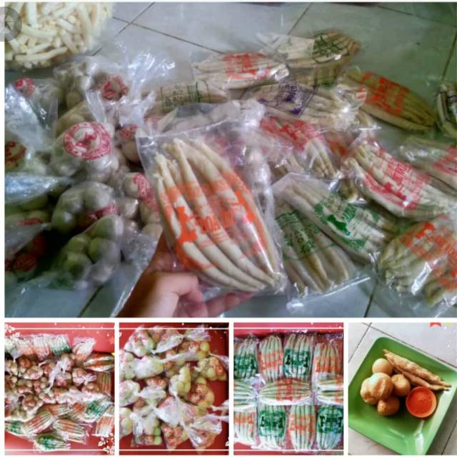 Tahu Bulat dan Sotong Mentah