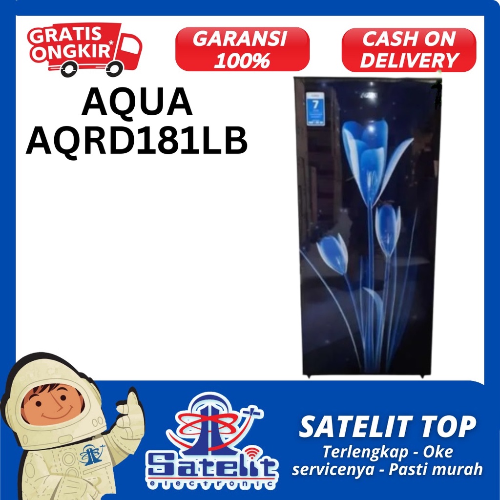 KULKAS / REFRIGERATOR AQUA AQRD-181LB