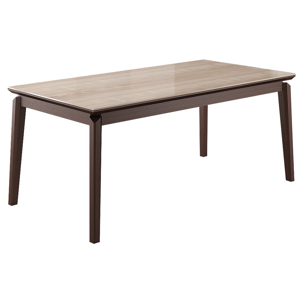 Meja makan kaca minimalis modern meja cafe kaca DT 343