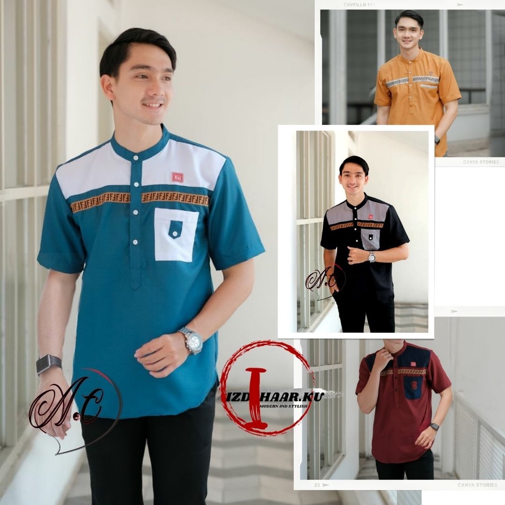 BAJU KOKO PRIA MODERN DEWASA 2022 KURTA LENGAN PENDEK BAHAN KATUN TOYOBO/BAJU KOKO JUMBO / BAJU KURTA PRIA LENGAN PENDEK/ BAJU KOKO KURTA PRIA PENDEK BAJU MUSLIM PRIA DEWASA LENGAN PENDEK BAJU KURTA PENDEK BAJU KOKO PENDEK BAJU TAKWA LENGAN PENDEK