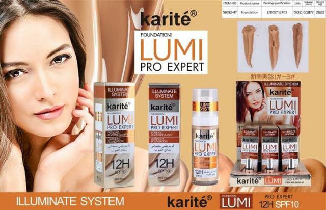 FAUNDATION KARITE LUMI PRO EXPRET