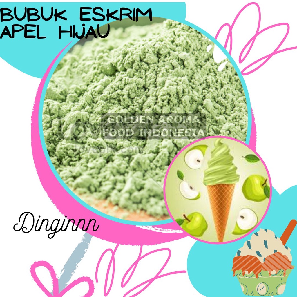 

Bubuk Es Krimapel hijau 1 Kg l Serbuk Ice Cream apel Hijau 1Kg Kiloan Bahan Eskrim Instan Premix Soft Hard Gelato Murah Enak Halal Terlaris Terbaik GAFI Jual Instant Suntik Tempat Terdekat Harga Bukan Mr Cool Haan Pondan Frizco Camelo Aice