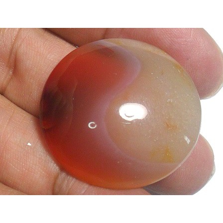 Natural Batu Akik Kristal Motif "Yin Yang" #6