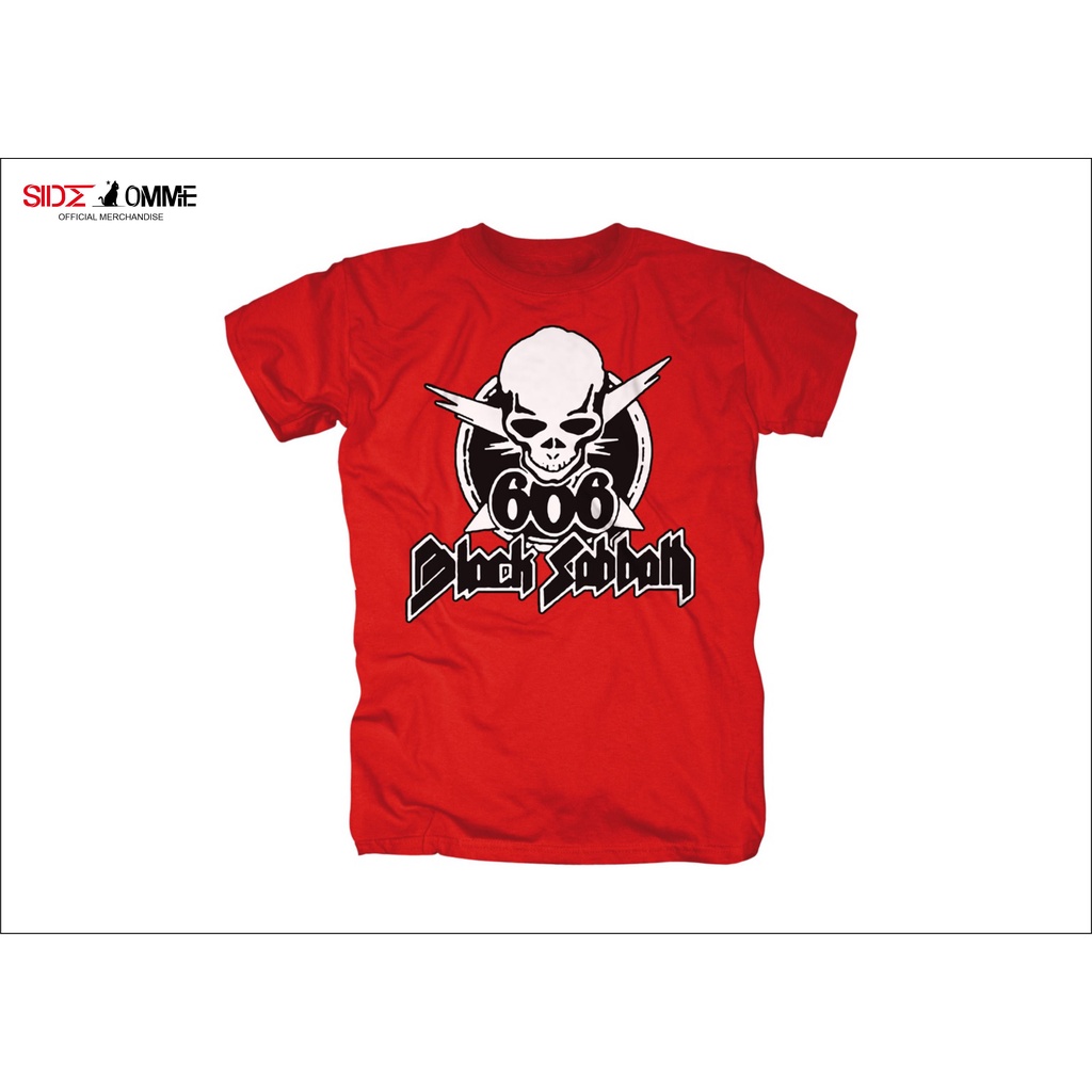 Black Sabbath Tshirt Band Original (666 Skull)