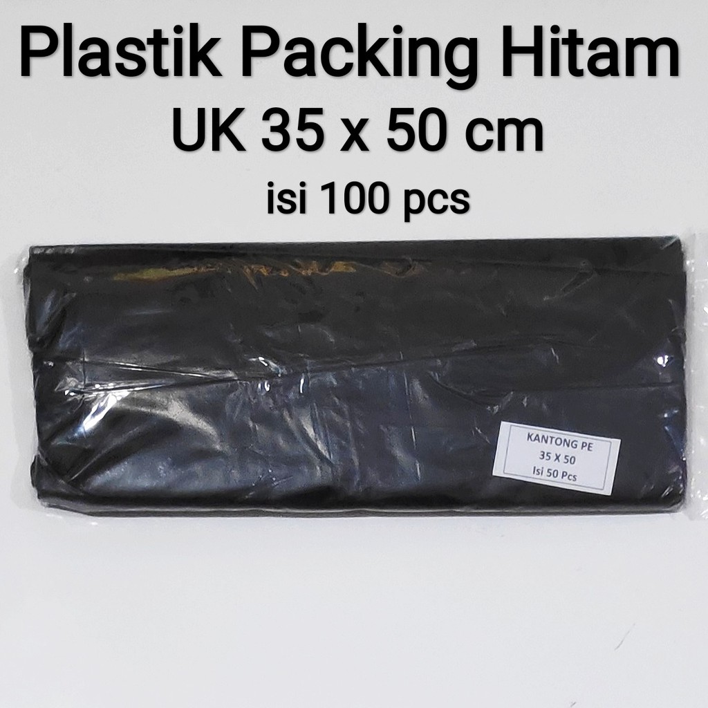 Khusus GoSend | Plastik Packing Hitam dan warna, Plastik Bungkus Paket, Kantong Packing