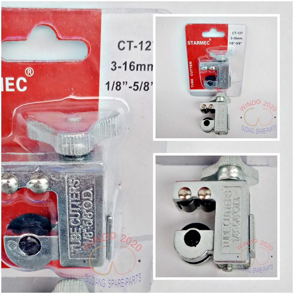 TUBE CUTTER | MINI CARTER | CARTER PIPA | PEMOTONG PIPA TEMBAGA | ALAT PEMOTONG PIPA AC CT-127