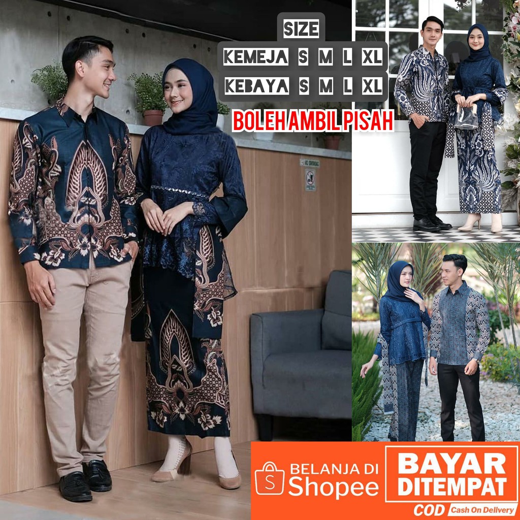 Harga Baju Couple Kondangan Terbaik Batik Kebaya Pakaian Wanita Juni 2021 Shopee Indonesia