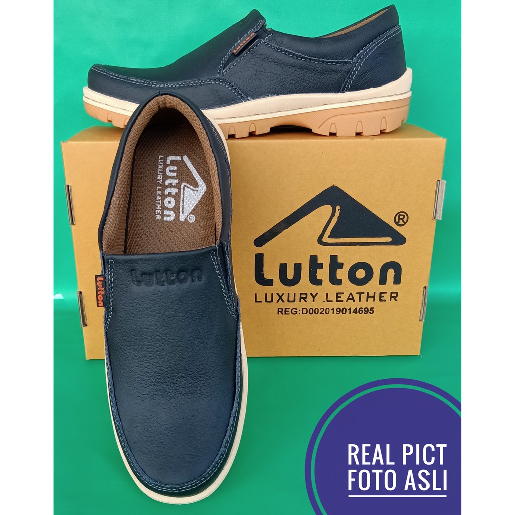 LUTTON - Sepatu pria kulit sapi asli - SEPATU WARRIOR