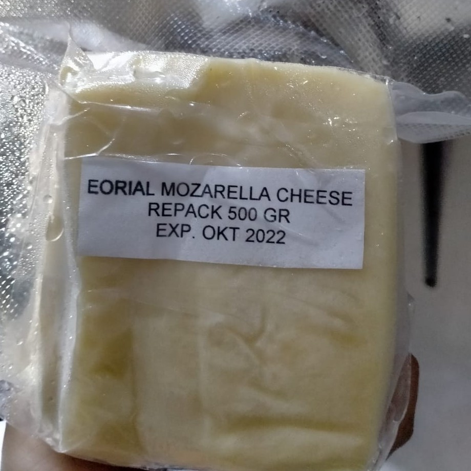 Keju Eurial Mozarella Cheese Rep 500gr - Keju Gosend/Grab Only!!