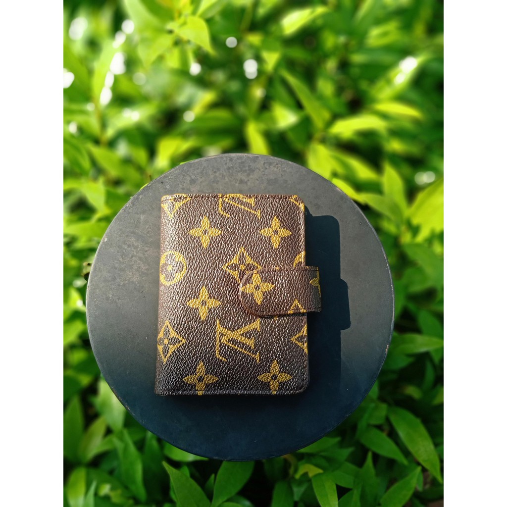 DOMPET KARTU LV IMPORT MODEL KANCING TRENDY PRIA DAN WANITA CARD WALLET MURAH DAN AWET
