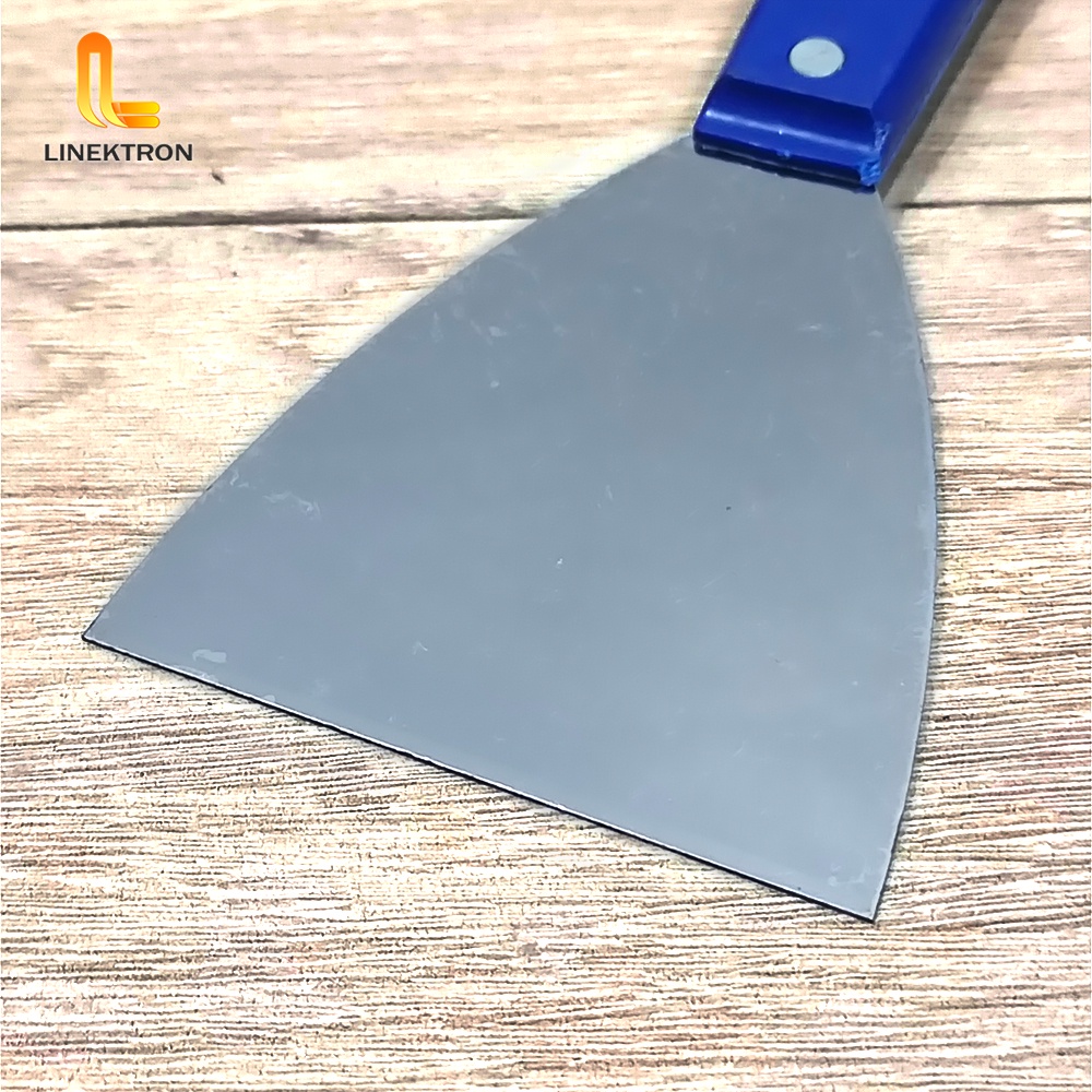 PISAU DEMPUL / SCRAPER / KAPI / PLAMIR GAGANG PVC 4 INCH