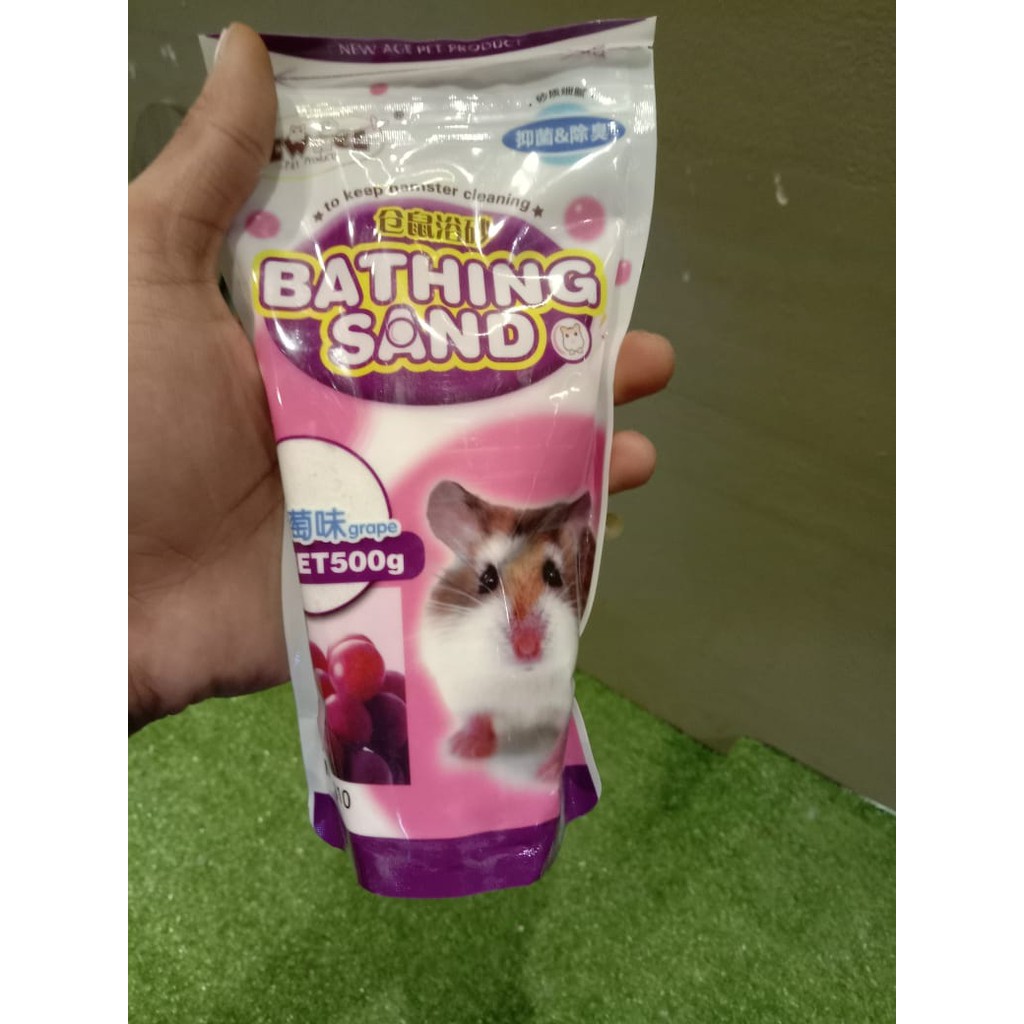 Pasir wangi hamster - BATHING SAND hamster - Pasir mandi hamster 500gr