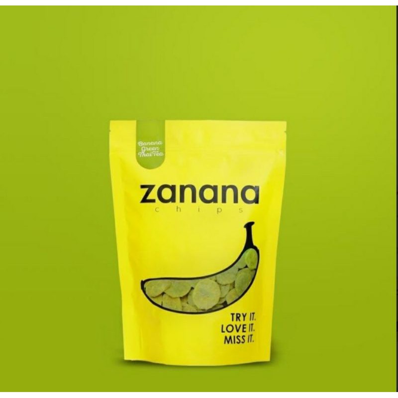 Zanana Chips berat 80 gram,cemilan enak,pisang enak