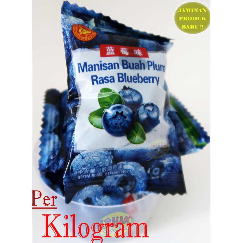 

Manisan Buah Plum Rasa Blueberry Packing Spesial ( Kiloan / Curah )