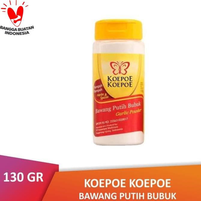 

Big Sale BTL Koepoe Koepoe Bawang Putih Bubuk 130GR | Garlic Powder Kupu Kupu Big Sale