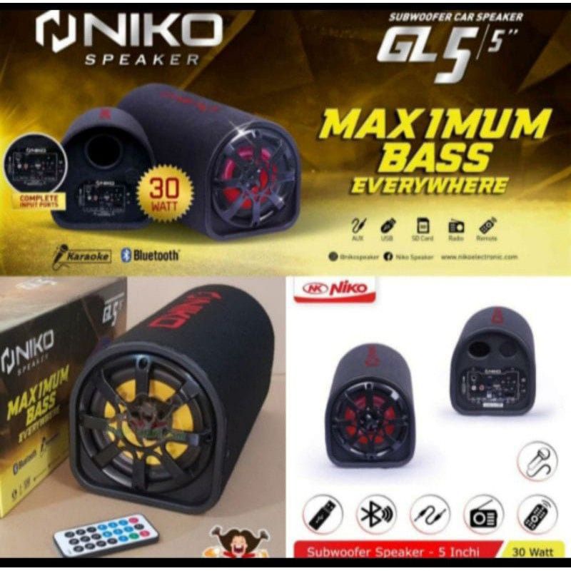 SPEAKER BLUETOOTH NIKO JUMBO SPEAKER BLUETOOTH KARAOKE