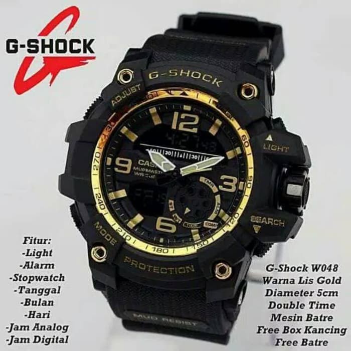FREE BOX DAN BATREI CADANGAN JAM TANGAN PRIA G SHOCK G635 JAM MURAH