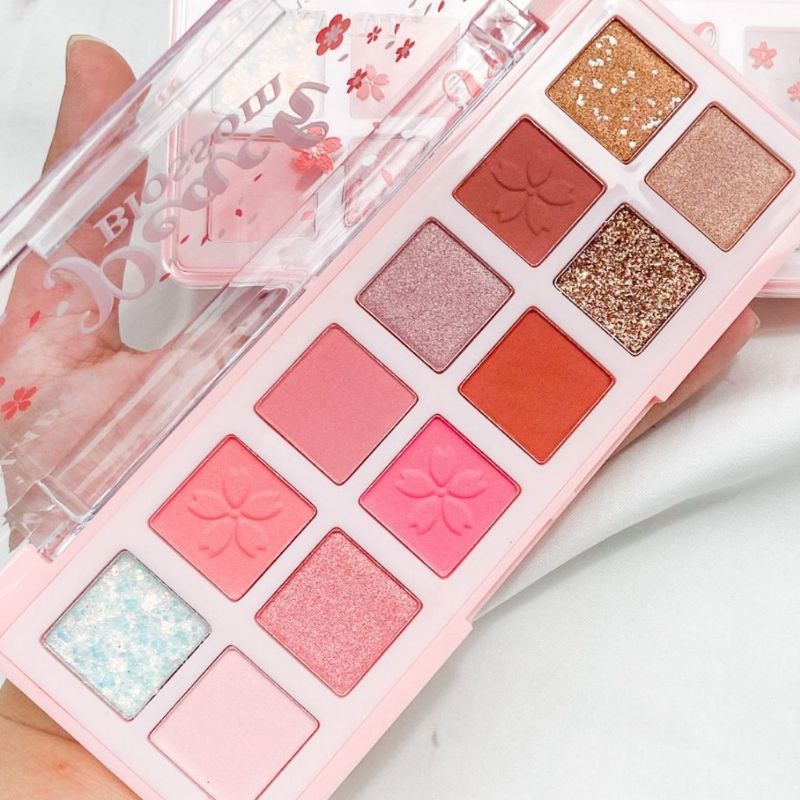 EYESHADOW ANYLADY PEACH BLOSSOM 12 WARNA