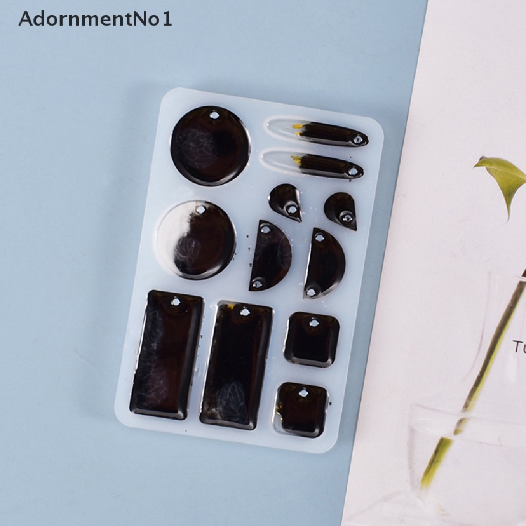 (AdornmentNo1) Cetakan Silikon Untuk Membuat Perhiasan Anting Gantung DIY