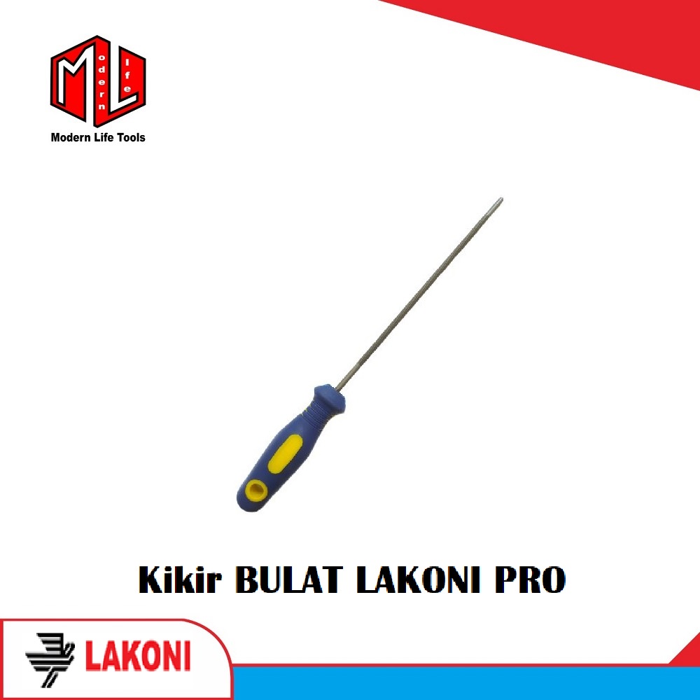 Kikir Bulat Panjang Kikir Kayu Kasar Chainsaw LAKONI PRO