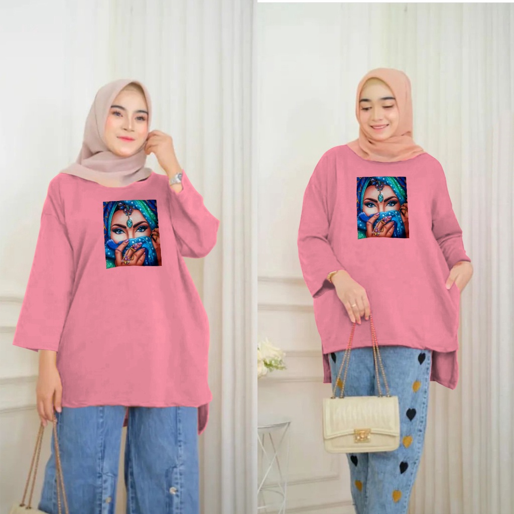 GR ATASAN OVERSIZE KAOS BASIC JUMBO PRINT DTF SR101