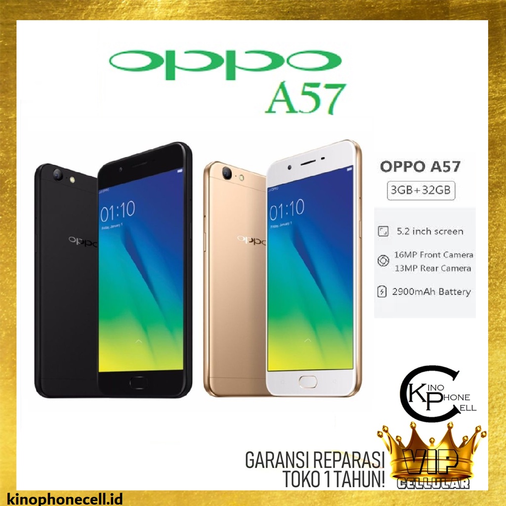 HP OPPO A57 A37 RAM 4/64GB 3/32GB 2/16GB NEW Handphone Murah OPPO 100% Garansi Toko