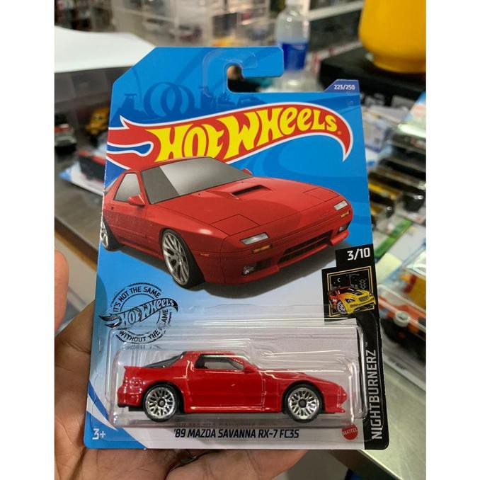 Cuci Gudang Hot Wheels 89 Mazda Savanna Rx-7 Fc3S Merah Trendi