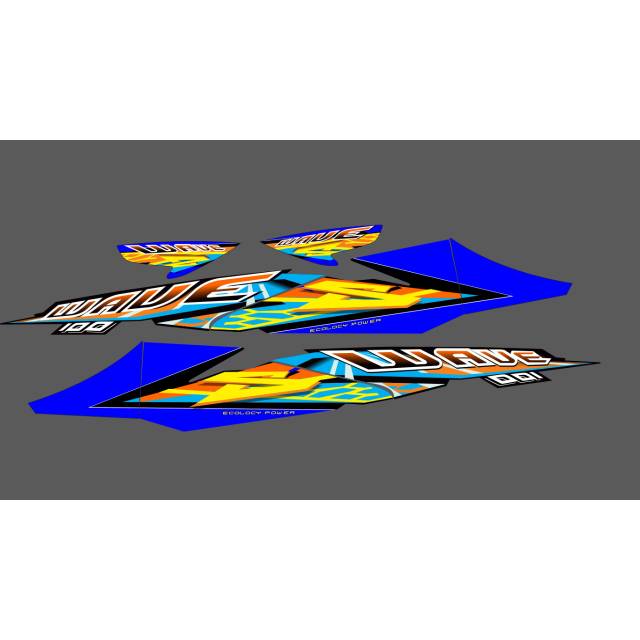 Striping wave 100 S / striping supra fit 100 / supra lama