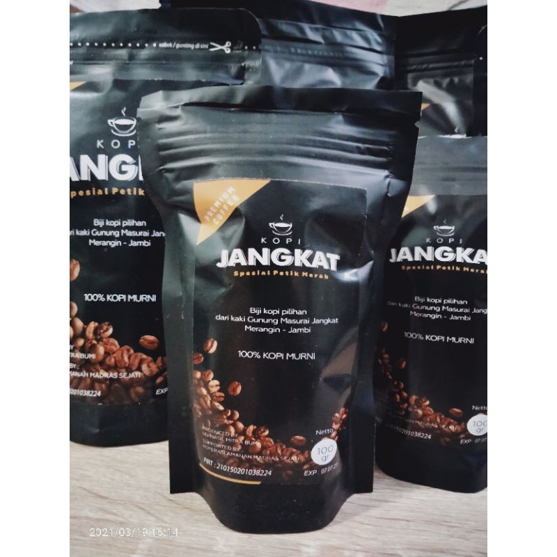 Kopi Bubuk Murni / Kopi Premium 100gr / Kopi Jangkat