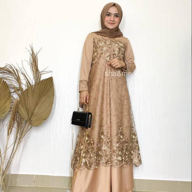 New arrival gamis pesta