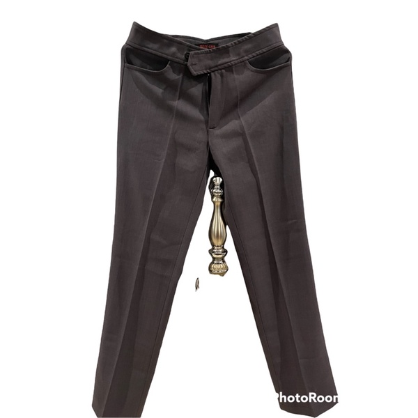 celana look alike uniqlo abu abu size 28