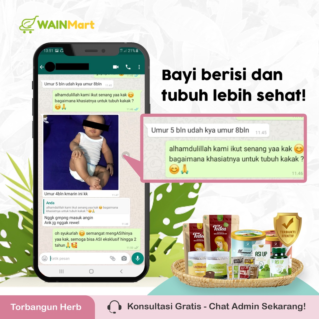 TORTEA Teh Celup Torbangun ORIGINAL Pelancar ASI Booster Tea Herbal Untuk Ibu Menyusui