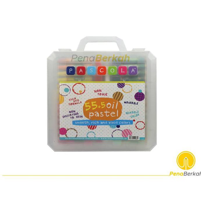 

Ready Stok! Pascola Oil Pastel Set 55+5 Colours Terpercaya