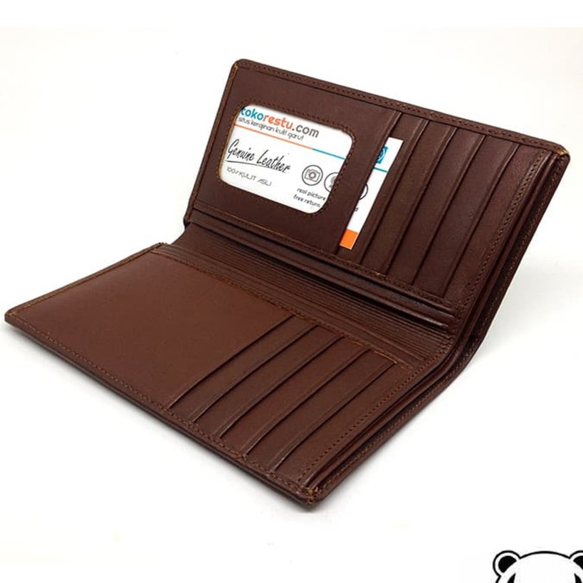 BSS - Dompet Pria Kulit  Model 3/4  Harga Terjangkau