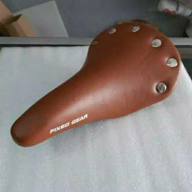 Unik SADEL SEPEDA VINTAGE COKLAT Murah