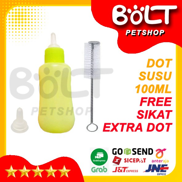 DOT SUSU Botol Susu Kucing Anjing 100ml