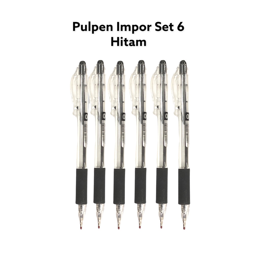 

Pulpen Impor Ballpoint Styno Tip 0.7 mm Cetrek Tinta Hitam Semi gel #bp-9022 s3 – Jual Set (isi 3)SHAGB