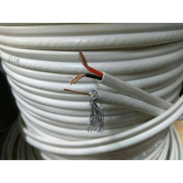 Kabel CCTV RG59 plus power DC 100mtr