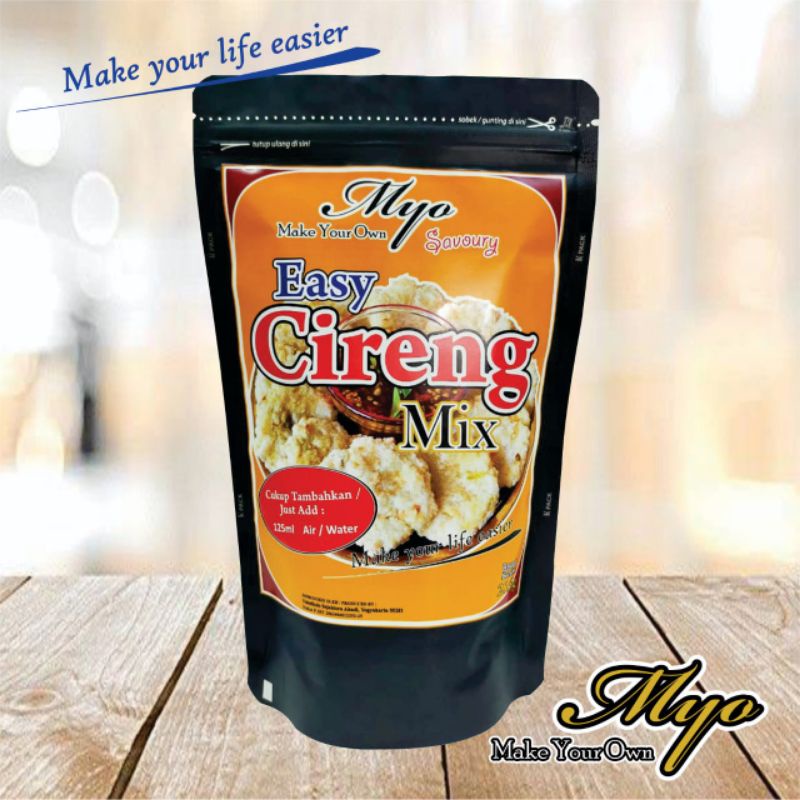 

Myo Tepung Premiks atau Tepung Instant siap pakai Cireng