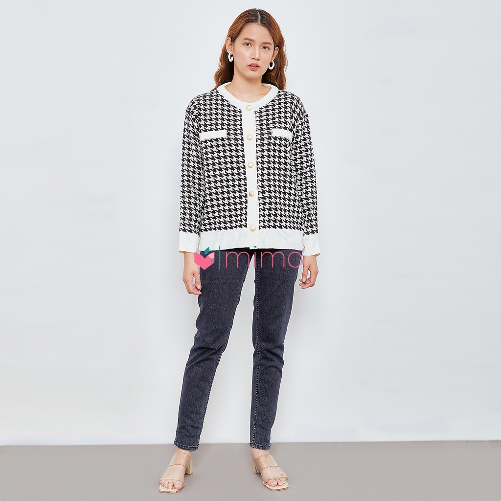 Mimo Houndstooth Sweater