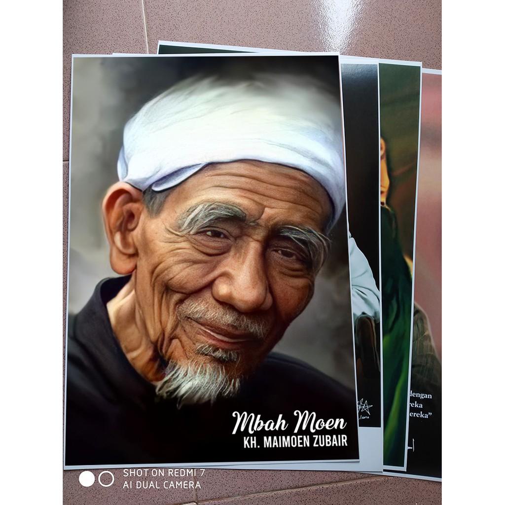

READY!!!! BISA COD POSTER SUDAH DILAMINASI UK A3+ 32*47CM MBAH MAIMUN ZUBAIR BAHAN ART PAPER 310GR TAJAM,TIDAK PECAH,DIGITAL PRINTING